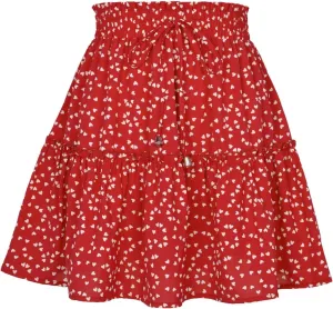 Mini Skirts for Women Trendy Summer Floral Short Skirts Drawstring High Rise Boho Beach Flowy Pleated A Line Skorts