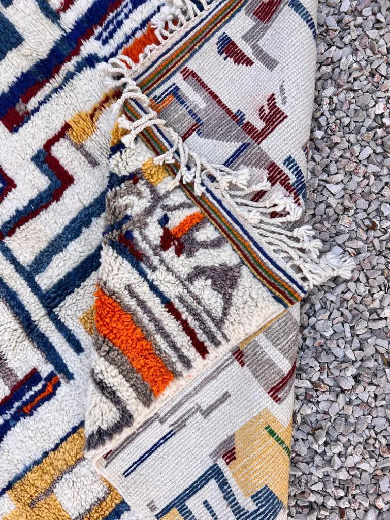 MRIRT BENI OURAIN RUG "EAMES" 8’ 7” x 6’