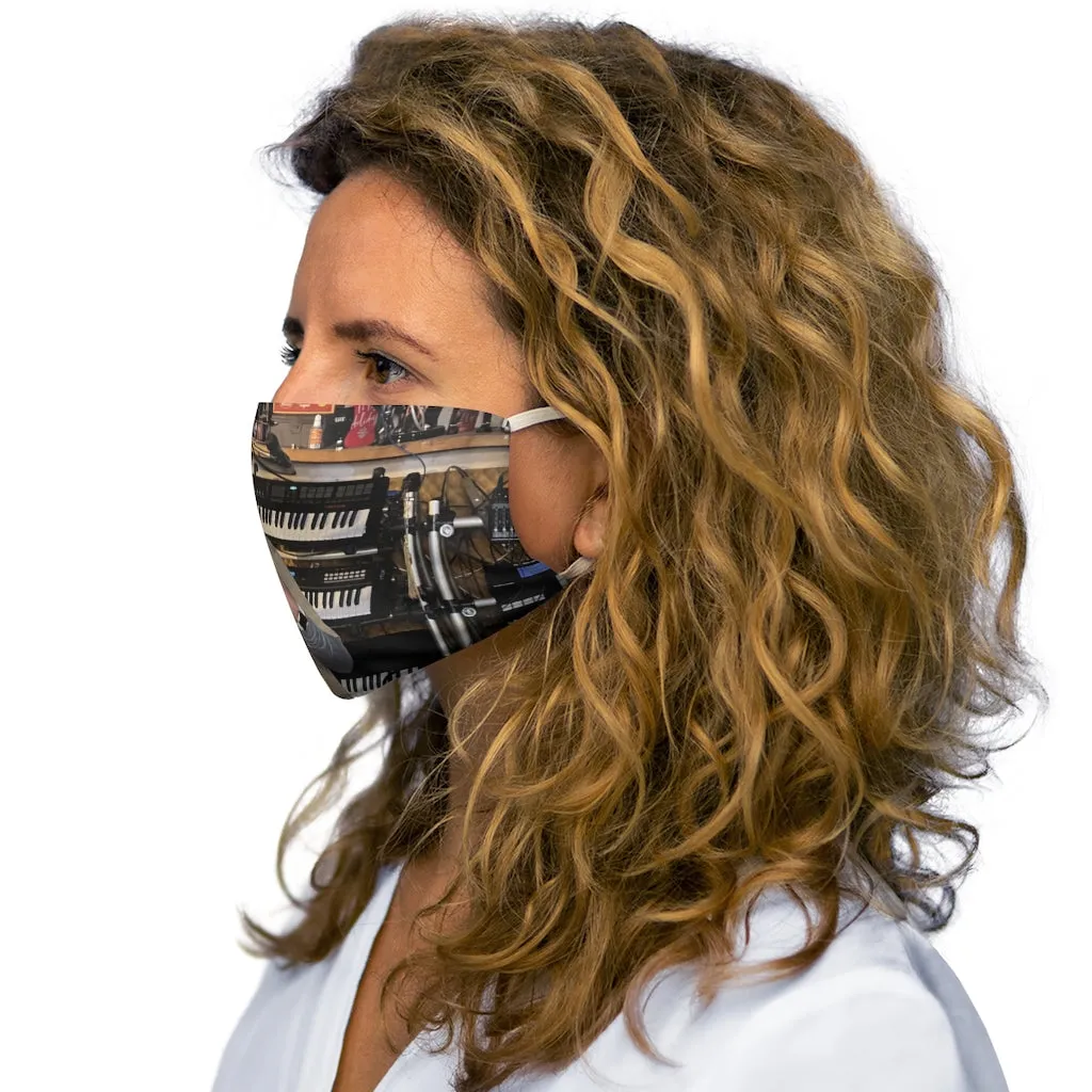 M.U.S.I.C. World HQ Snug-Fit Polyester Face Mask