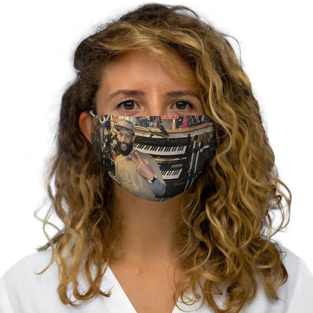 M.U.S.I.C. World HQ Snug-Fit Polyester Face Mask
