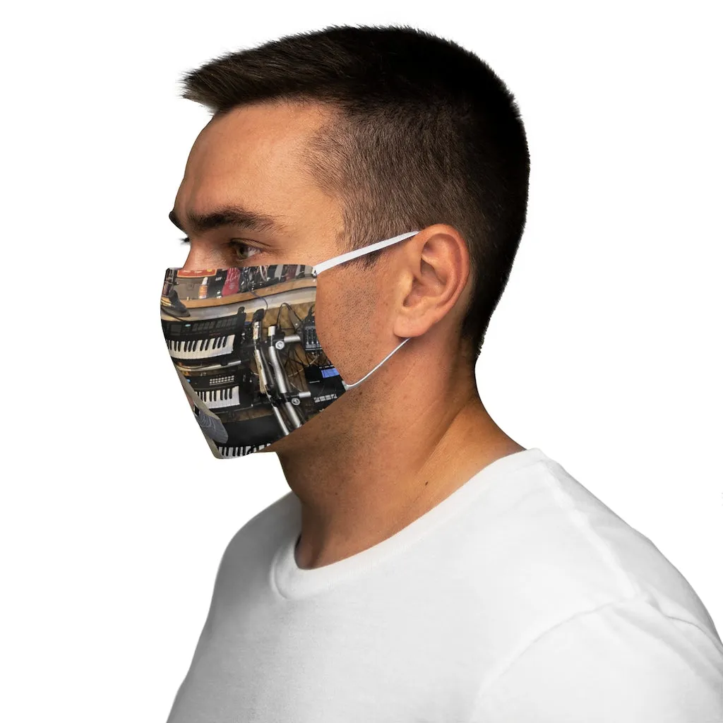 M.U.S.I.C. World HQ Snug-Fit Polyester Face Mask
