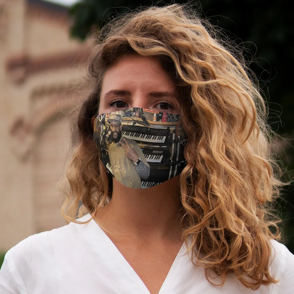 M.U.S.I.C. World HQ Snug-Fit Polyester Face Mask