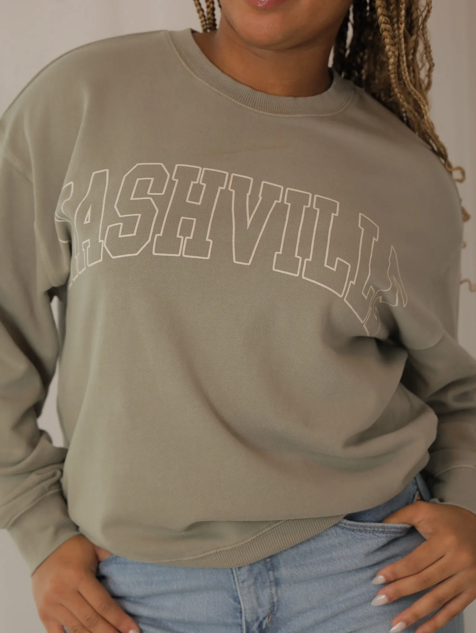 Nashville Outline Sweatshirt