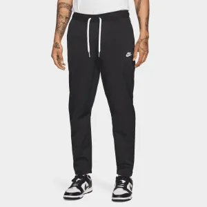 Nike Club Woven Tapered-Leg Pants Black / White
