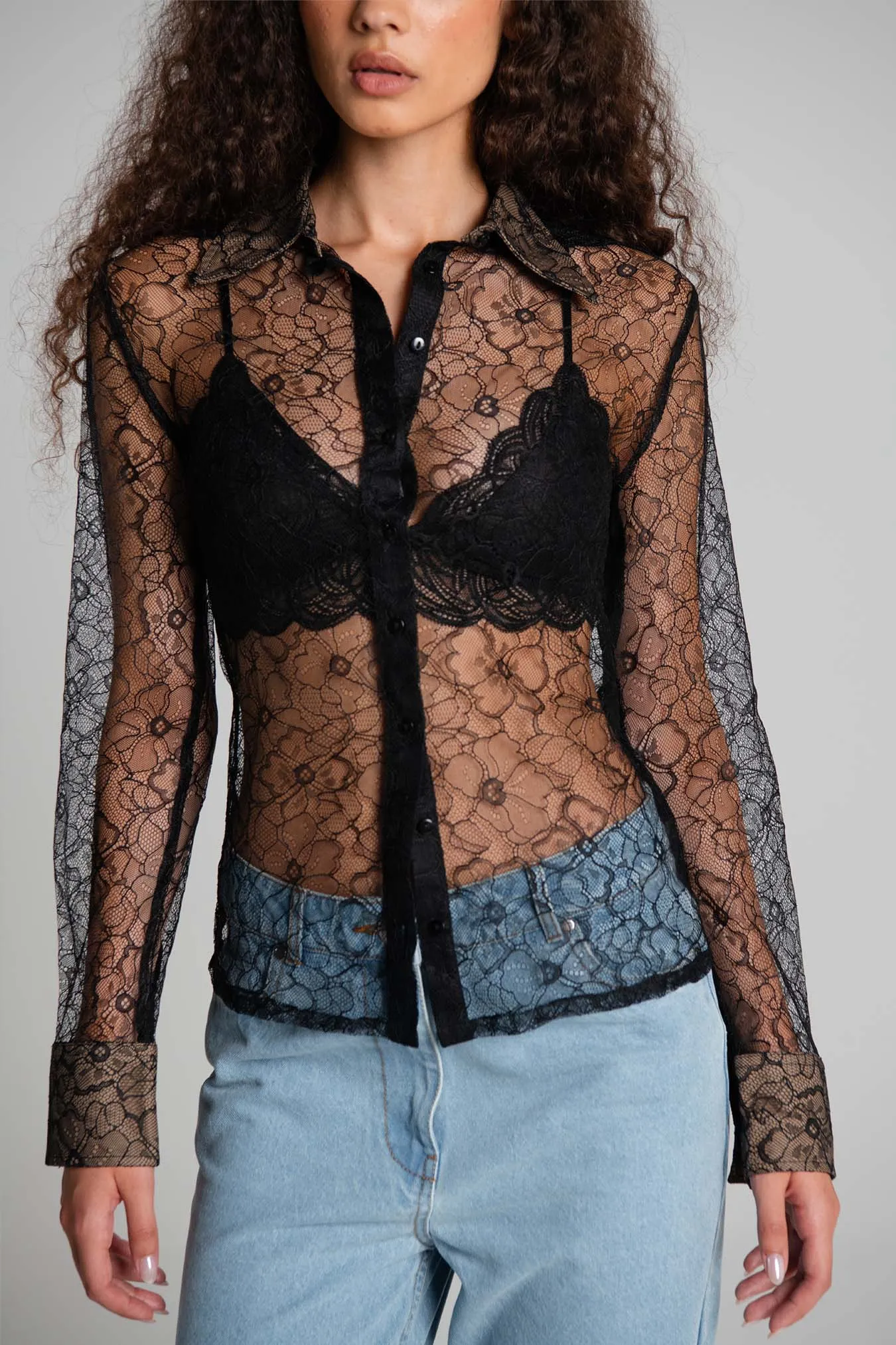 NOELLE LACE TOP