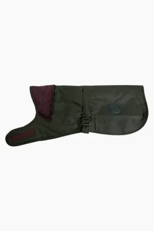 Olive Wax Dog Coat