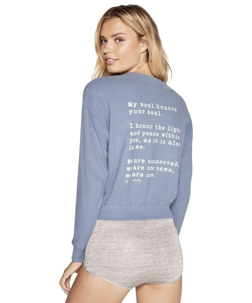 OM Malibu Crew Neck, Dusk Blue