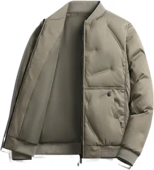 OTFTHPCW Winter down jacket men's casual stand collar jacket