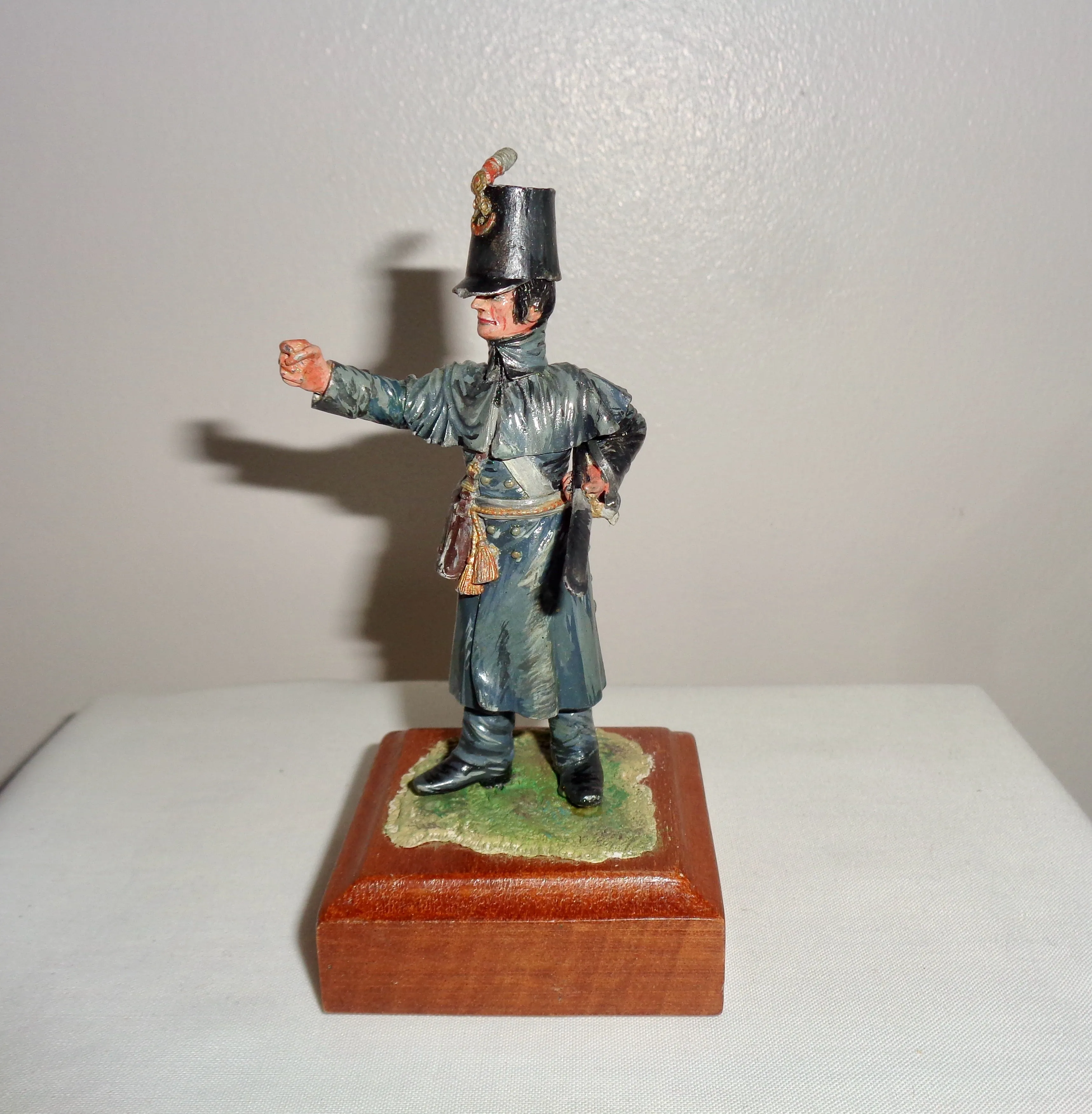 Painted English Pewter/ Lead Soldier Napoleonic Infantry Man