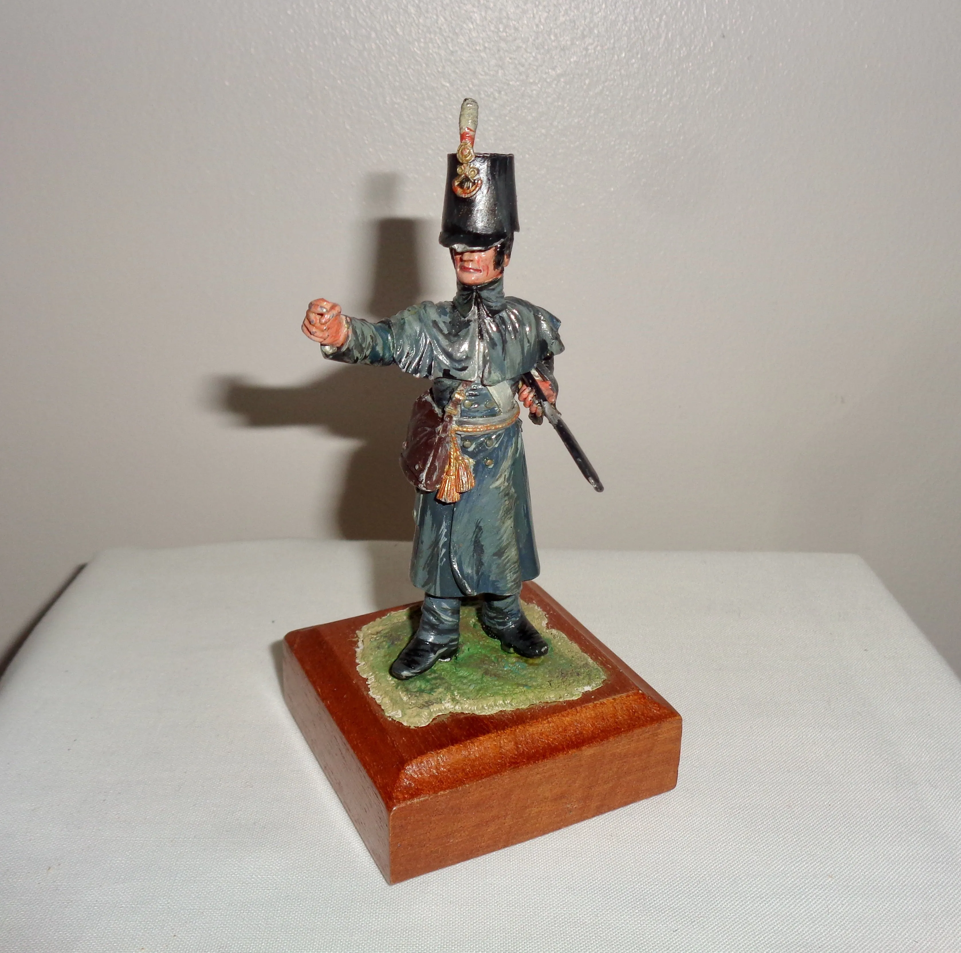 Painted English Pewter/ Lead Soldier Napoleonic Infantry Man