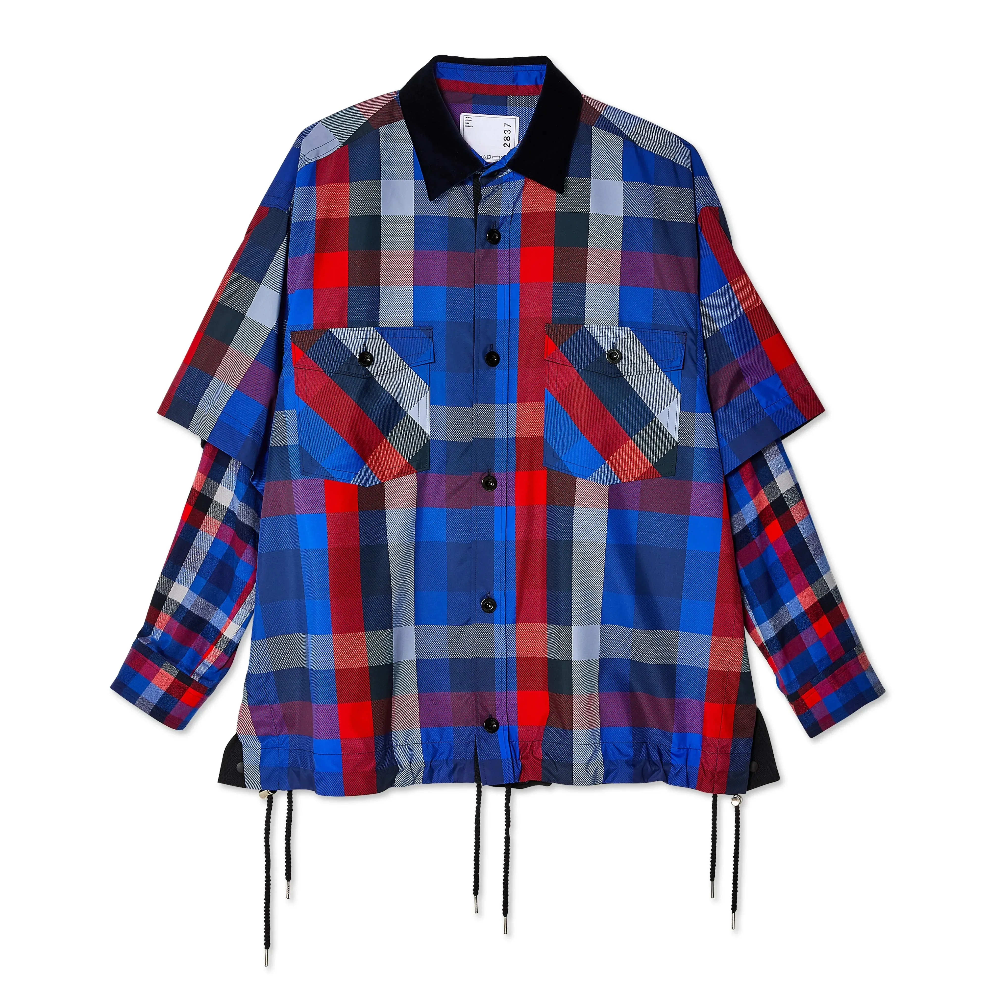 Plaid Layered Shirt