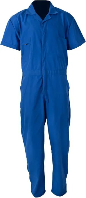 Poplin Short Sleeve Unlined Coveralls Regular Fit