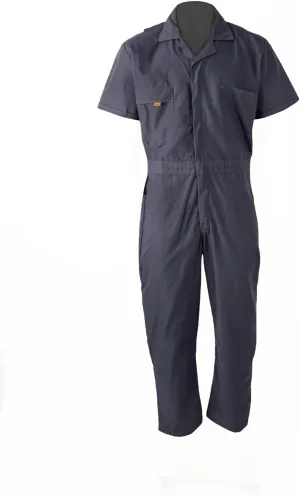 Poplin Short Sleeve Unlined Coveralls Regular Fit
