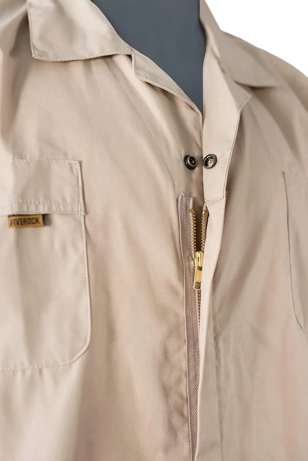 Poplin Short Sleeve Unlined Coveralls Regular Fit