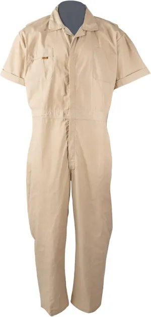 Poplin Short Sleeve Unlined Coveralls Regular Fit