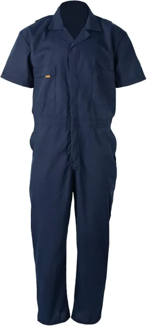Poplin Short Sleeve Unlined Coveralls Regular Fit