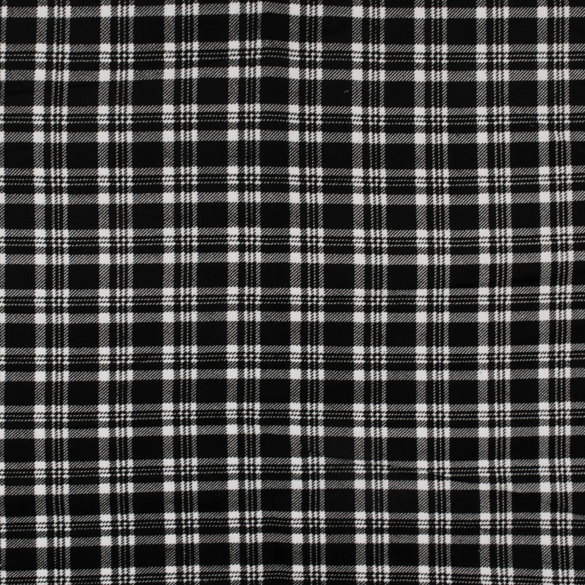 Printed Corduroy - OPHELIA - 011 - Black