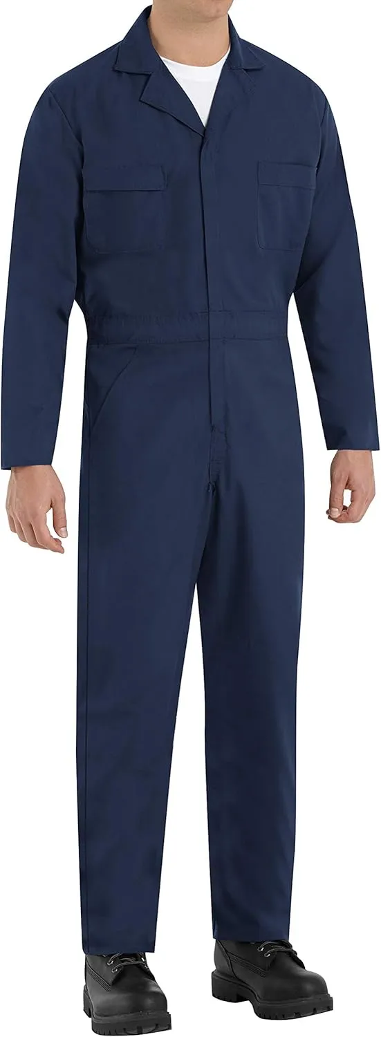 Red Kap Men's Navy Speedsuit