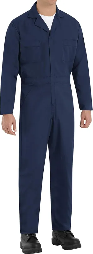 Red Kap Men's Navy Speedsuit