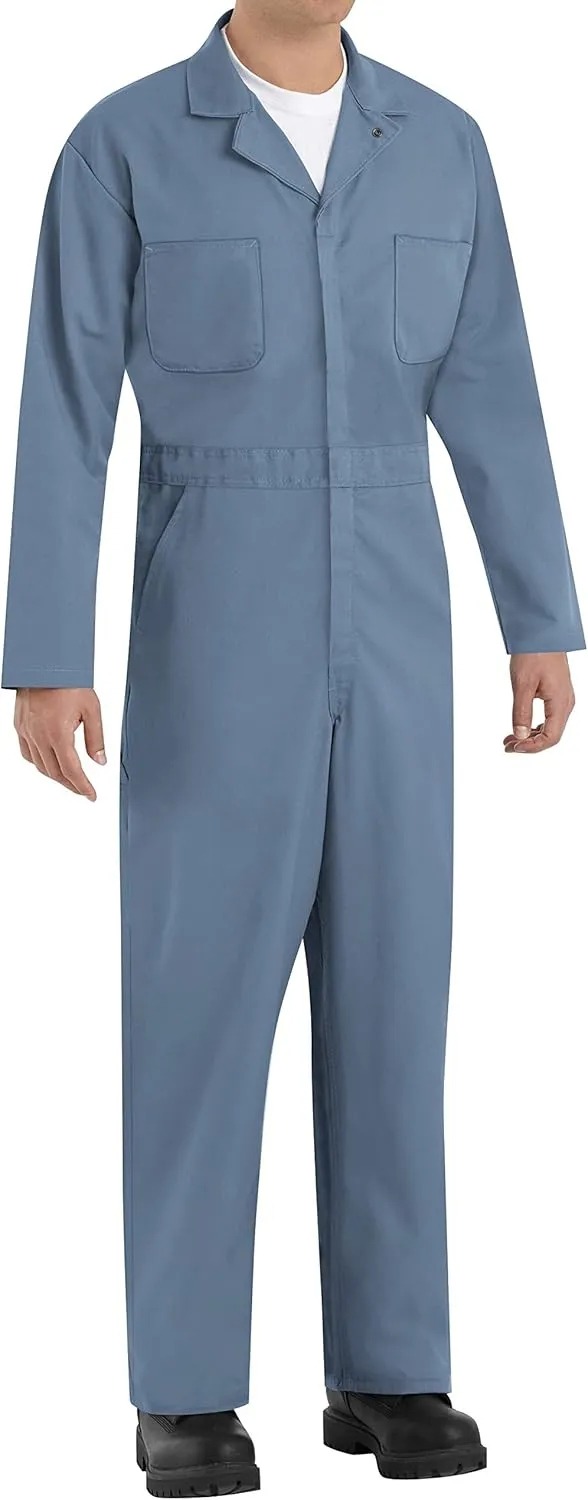 Red Kap Men's Twill Action Back Coverall
