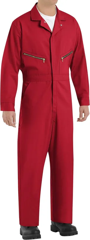 Red Kap mens Zip-front Cotton Coverall