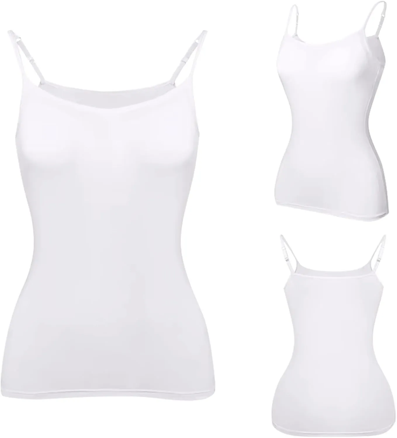 Sales Today Clearance Camisole Tops for Women Built in Bra Built in Bra Tank Tops for Women Spaghetti Strap Padded Camisole Plus Size Sports Bras Tank Tops Shelf Bra Camis