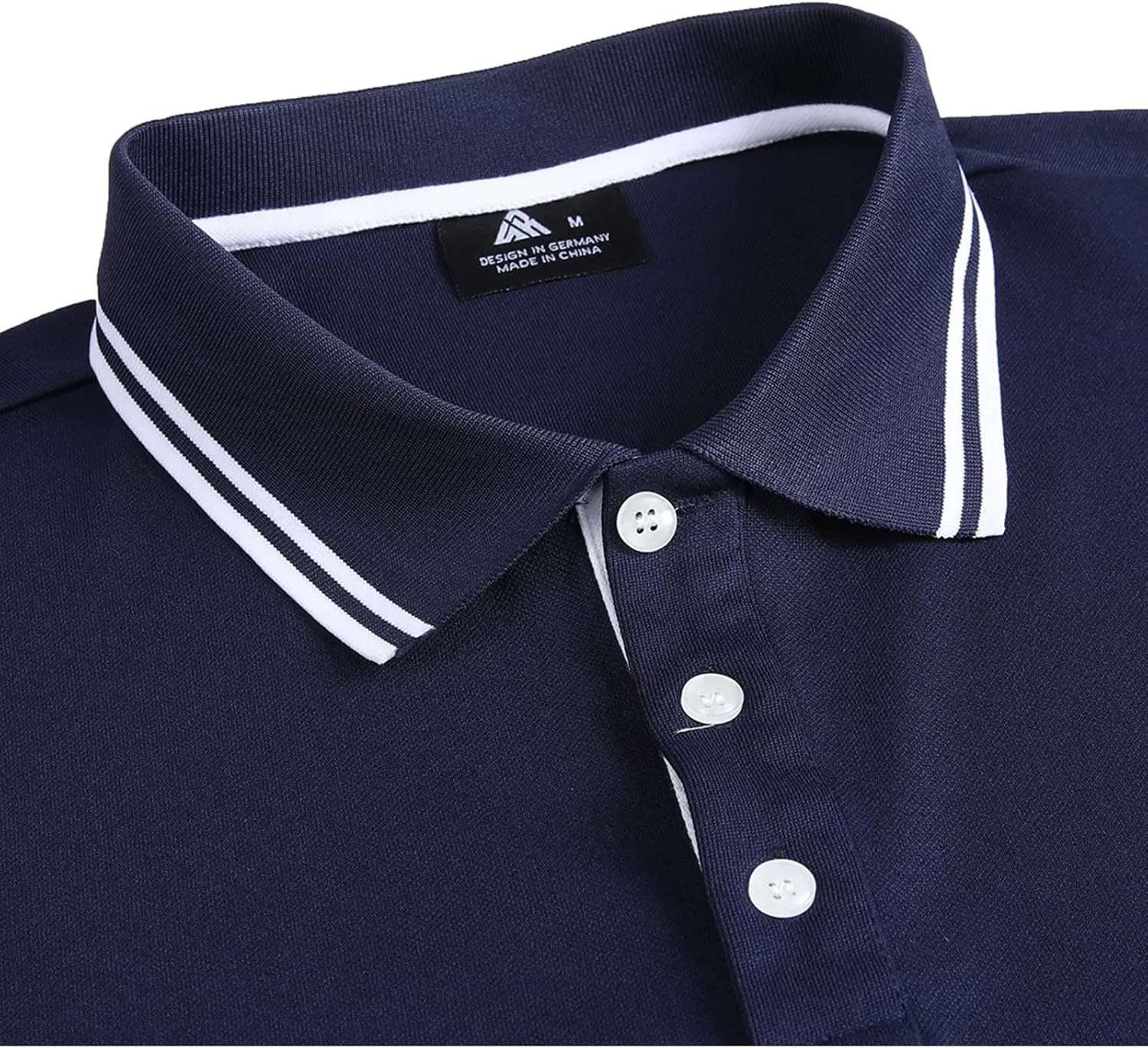 SECOOD Men's Polo Shirt Moisture Wicking Summer Short Sleeve Tennis Golf Shirts Casual Stylish
