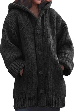 SHAOBGE plus Size Coats for Women 5x Winter Thick Autumn And Winter Sweater Large Size Knit Sweater Womens plus Size