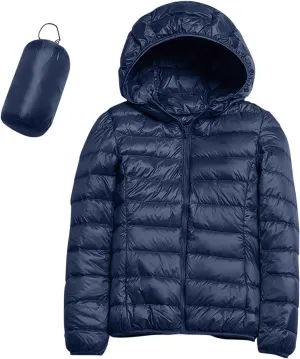 SHAOBGE Women's Packable Ultra Lightweight Jacket 2023 Winter Warm Slim Fit Duck Down Coats with Pockets Recycled Insulation