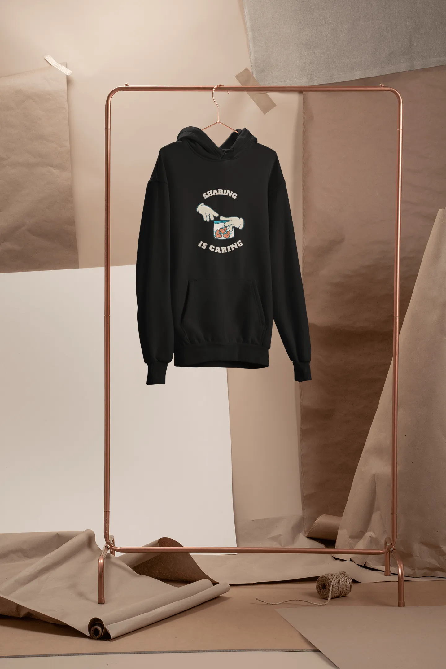 SHARING IS CARING- WINTER HOODIES