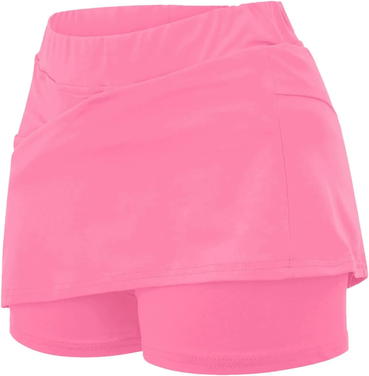 Skorts for Women with Pockets High Waisted Athletic Shorts Tennis Golf Yoga Skirts Shorts Lightweight Workout Skorts