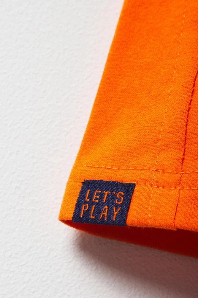 Sleeveless T-Shirt Orange