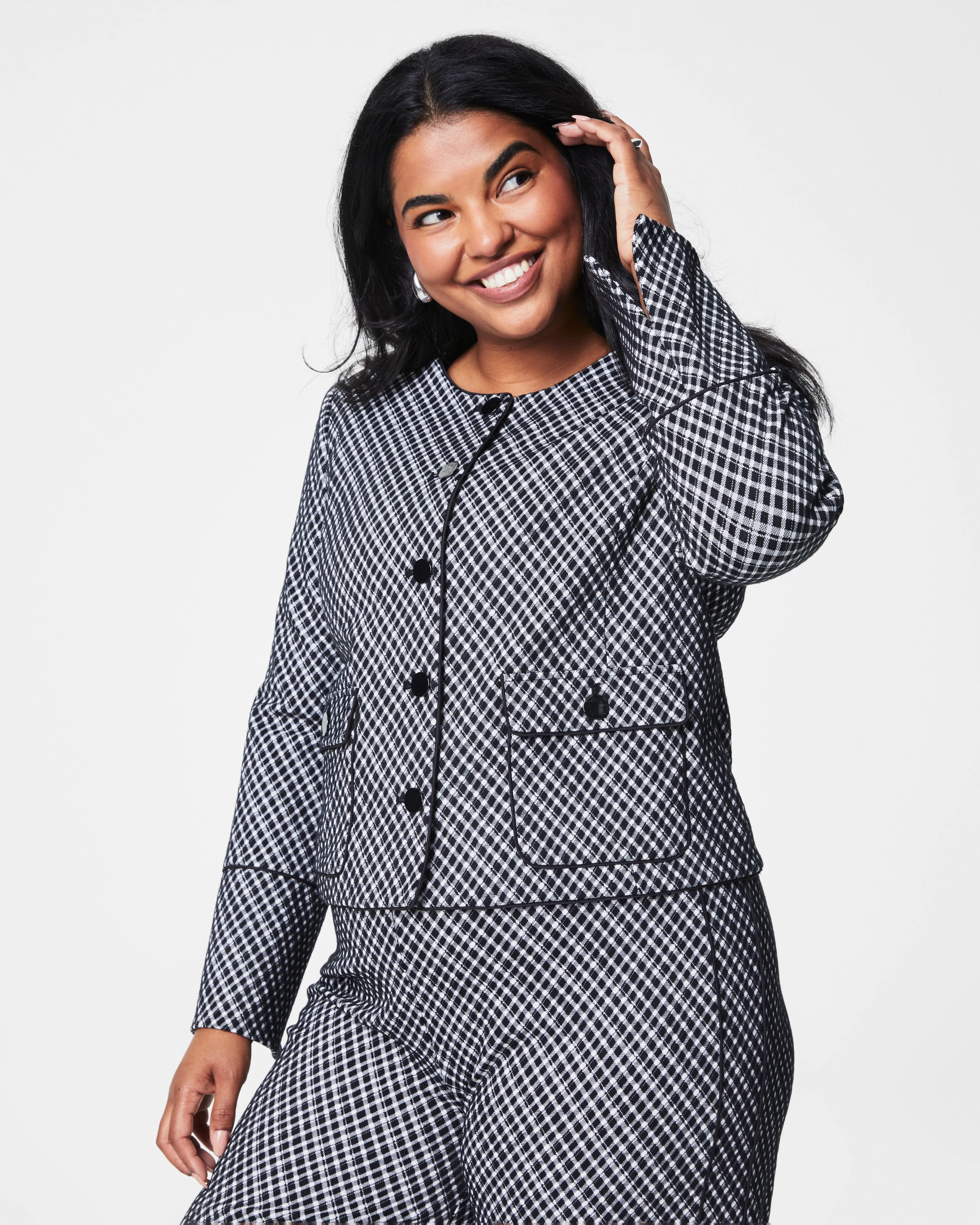 SPANX® Ponte Lady Jacket in Jacquard