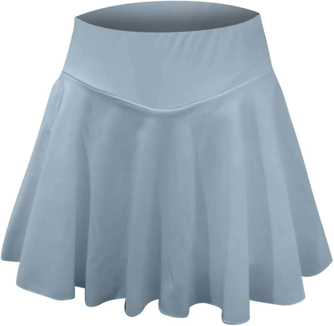 Tennis Skirts for Women Elastic Yoga Athletic Golf Skort Dress Summer High Waisted Mini Skirt with Shorts Pockets