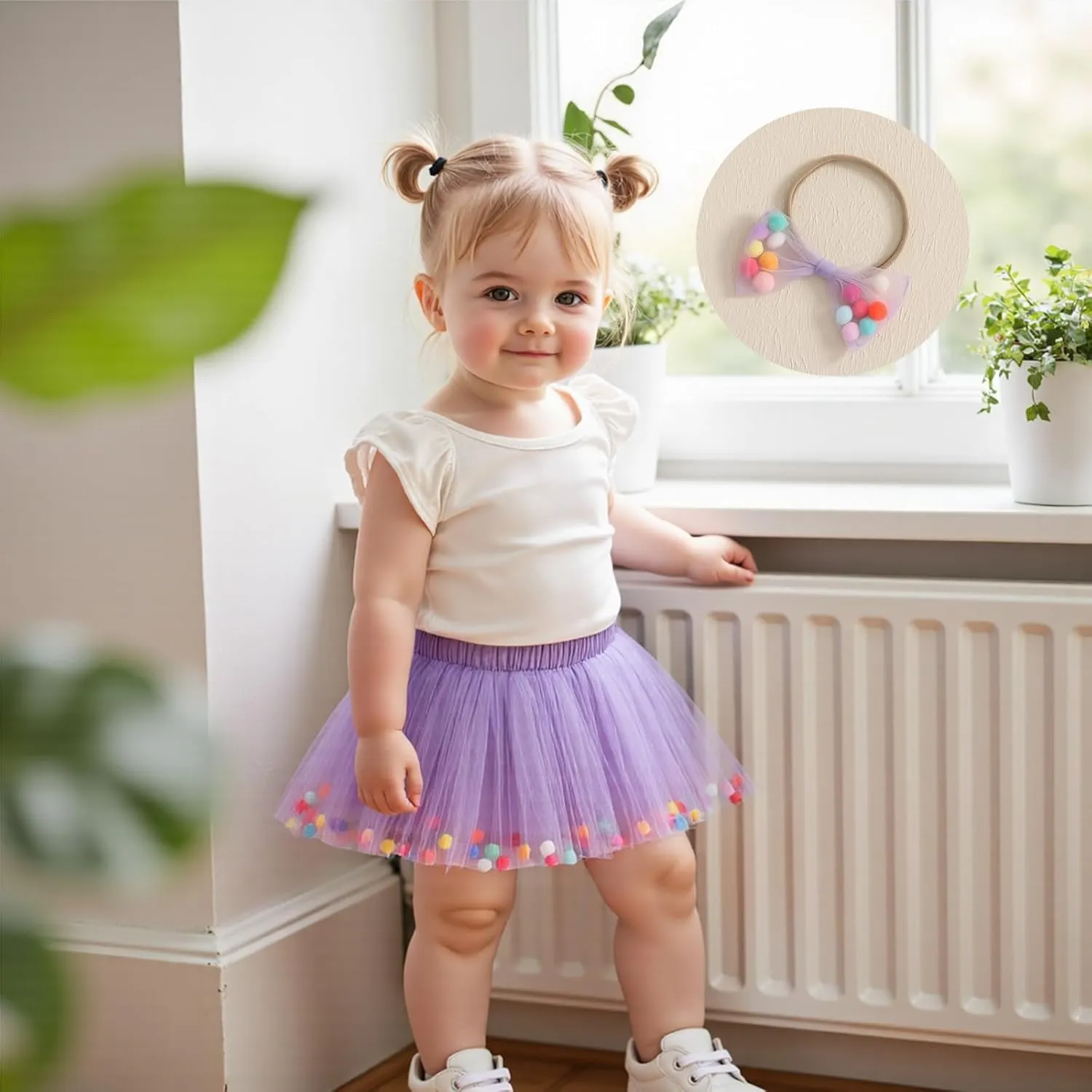 Tutu for Toddler Girls Baby Tulle Rainbow Skirt Kids Little Girls Ballet Dress Birthday Tutu Outfits Clothes