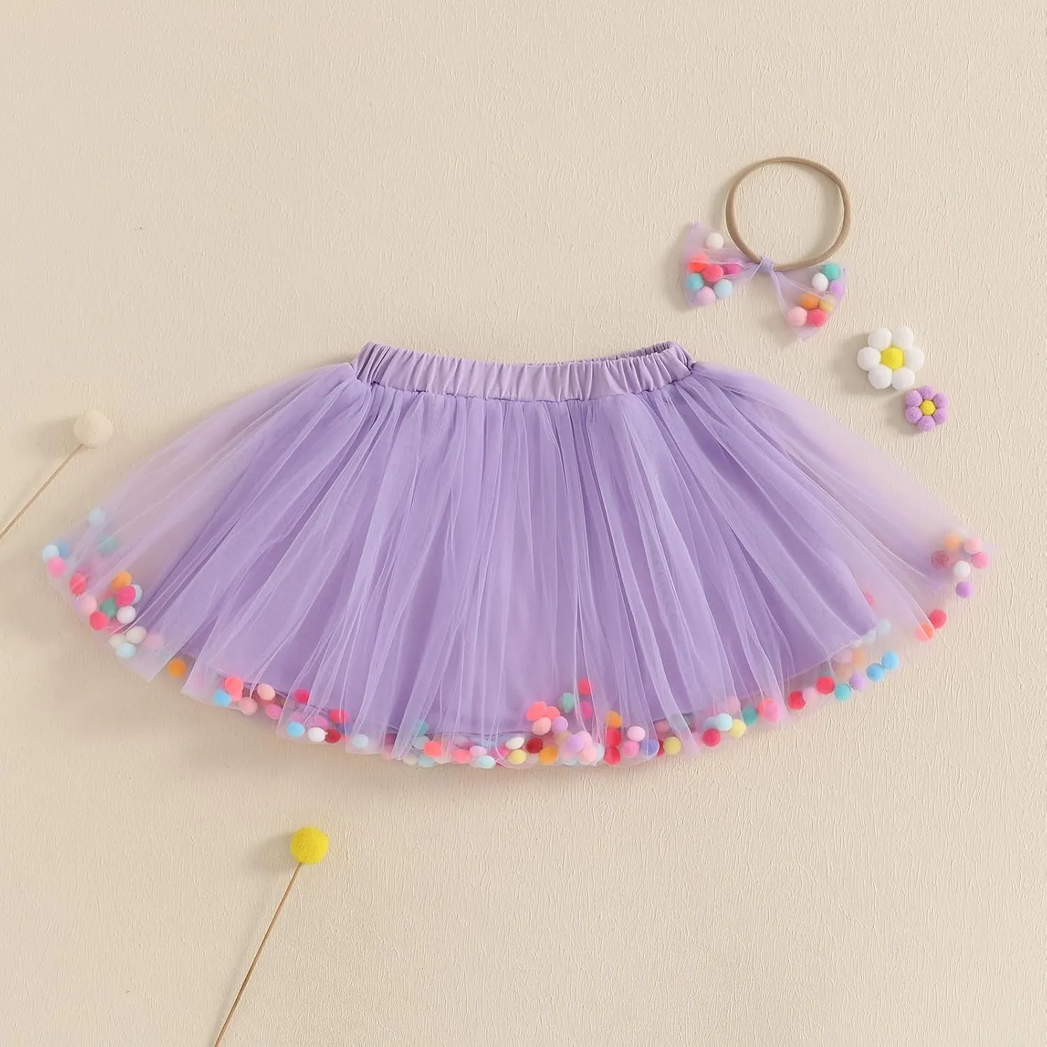 Tutu for Toddler Girls Baby Tulle Rainbow Skirt Kids Little Girls Ballet Dress Birthday Tutu Outfits Clothes