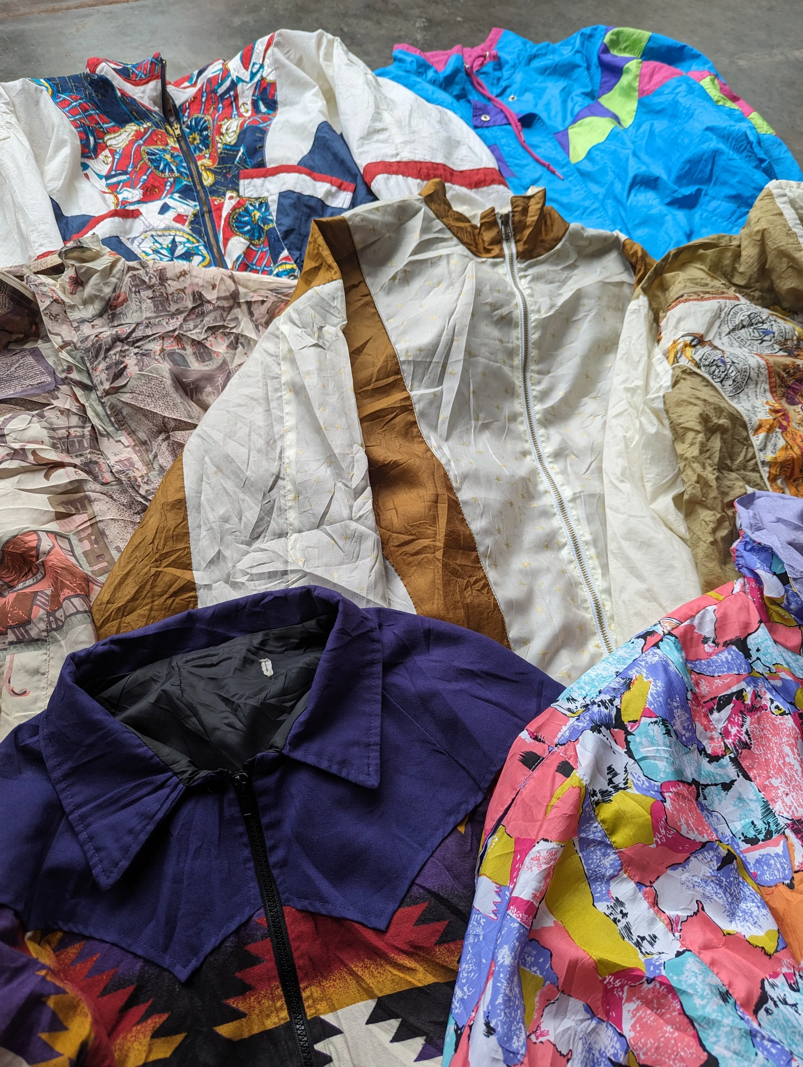 Vintage Crazy Pattern Jacket