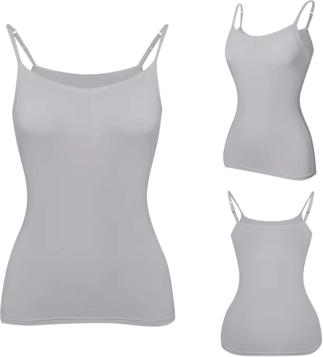Women Camisoles Tank Top Trendy Basic Yoga Vest with Built in Padded Cotton 2025 Summer Home Daily Casual Shirts