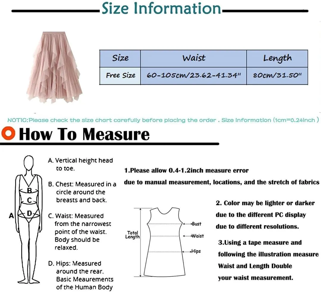 Women's Irregular Skirt Polyester Patchwork Midi High Waist A-Line Pleated Skirt