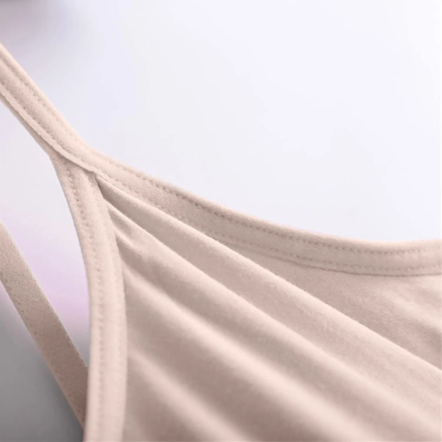Womens Modal Camisole Spaghetti Strap Tank Tops with Shelf Bra Stretch Cami Undershirts Layer Padded Bra Yoge Camisole