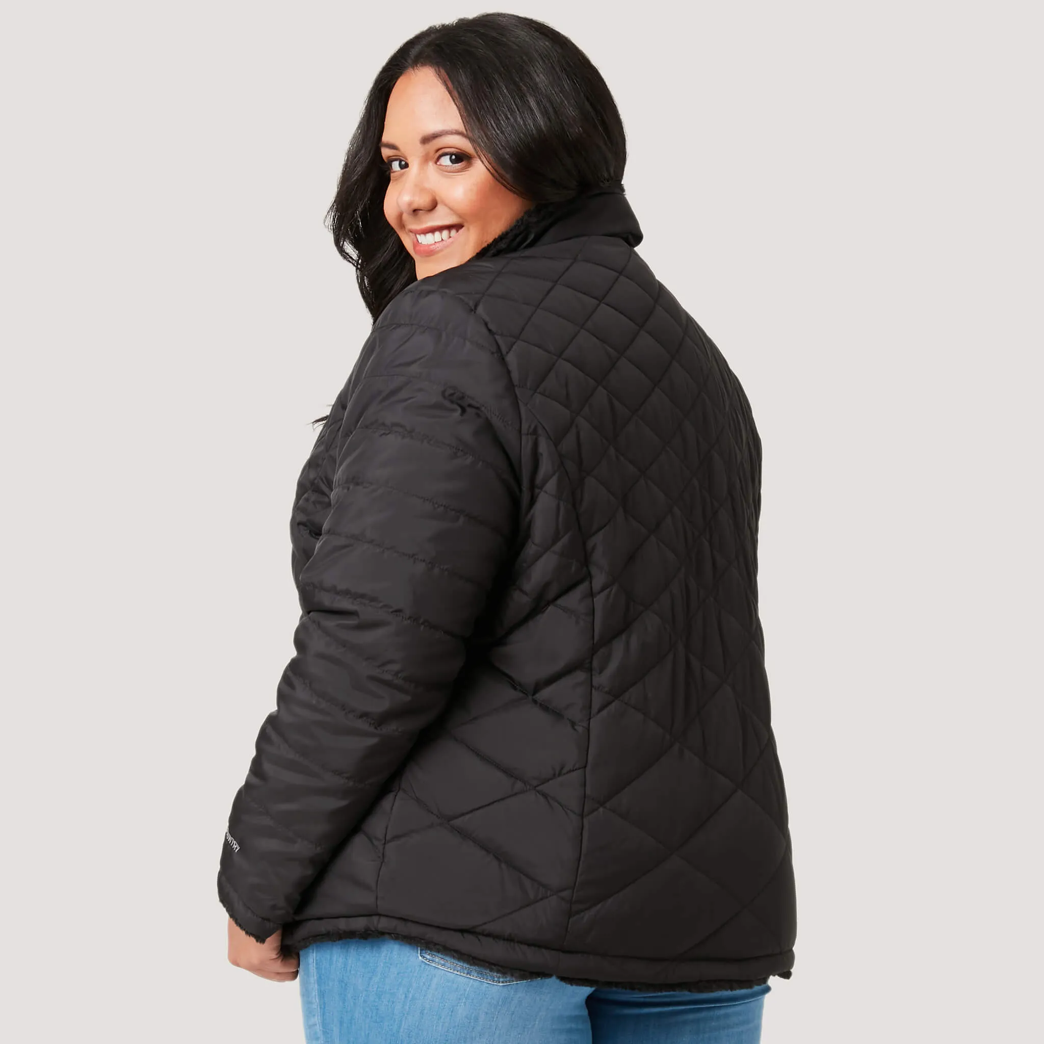 Women's Plus Size FreeCycle® Cloud Lite Reversible Jacket