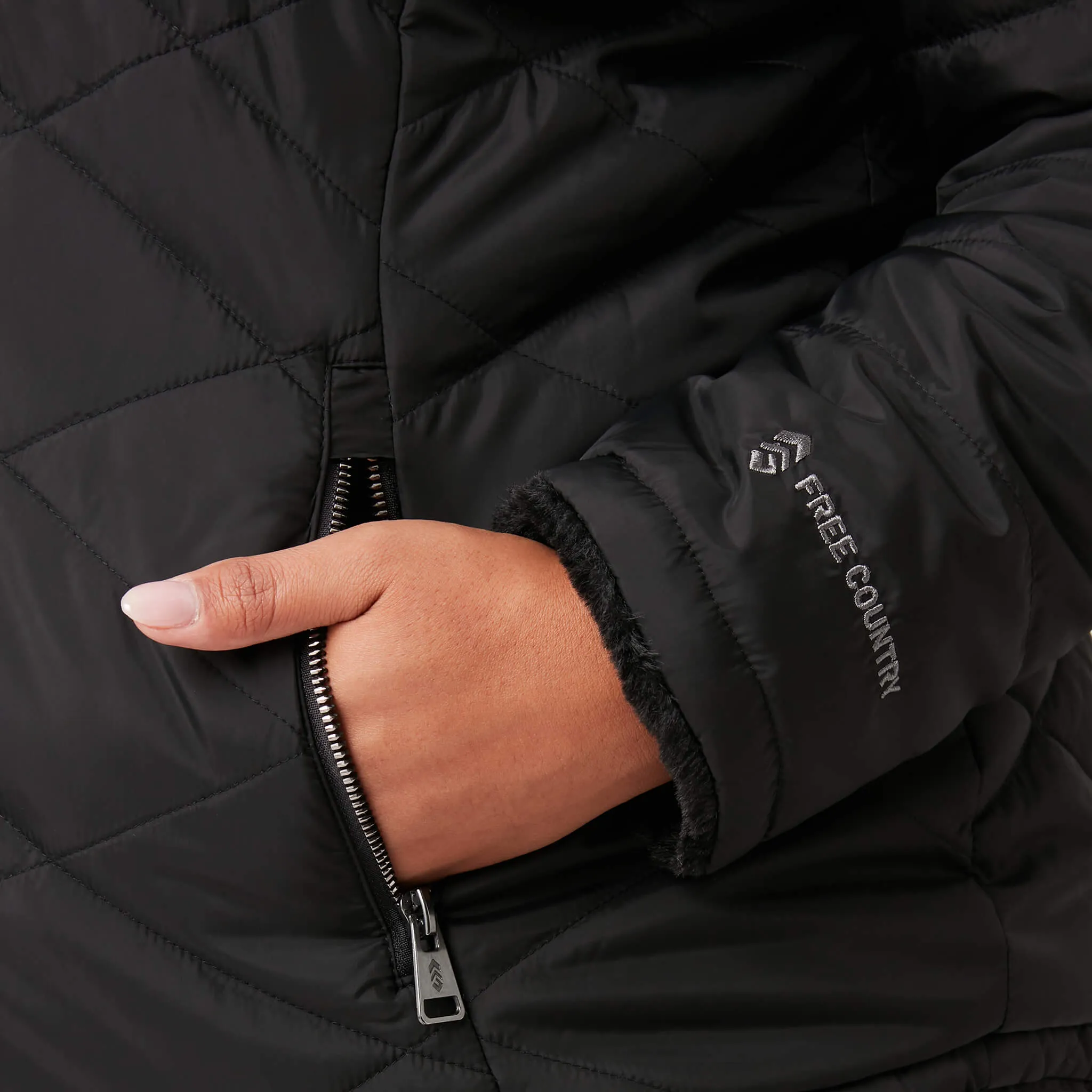 Women's Plus Size FreeCycle® Cloud Lite Reversible Jacket