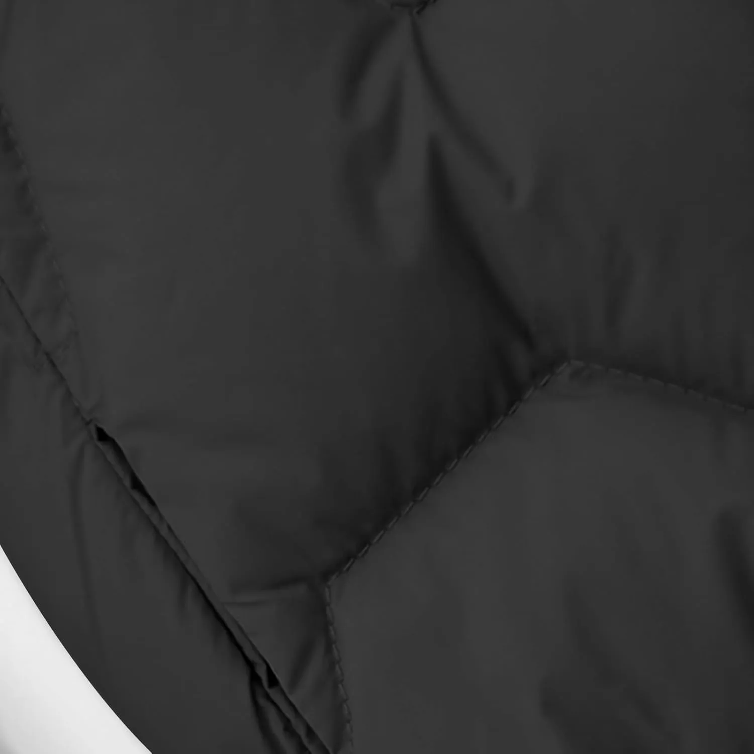 Womens Quilted Lightweight Puffer Jacket Snap Button Midi Length Coats Casual Solid Collarless Winter Warm coat
