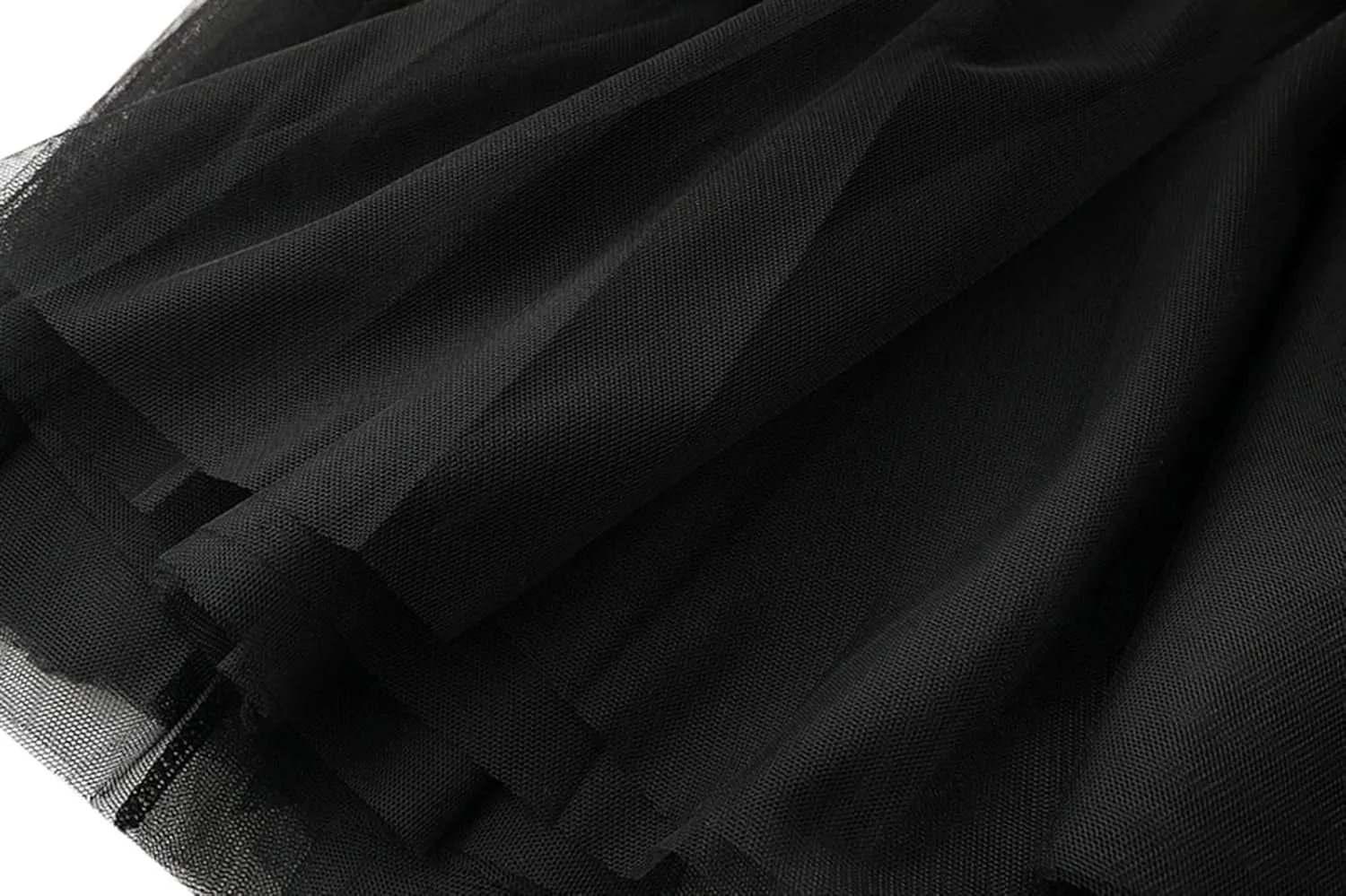 Women's Red/Blue/Grey/Pink/Black/Coffee Layered Mesh Prom Party Tulle Tutu A-Line Evening Tutu Skirts