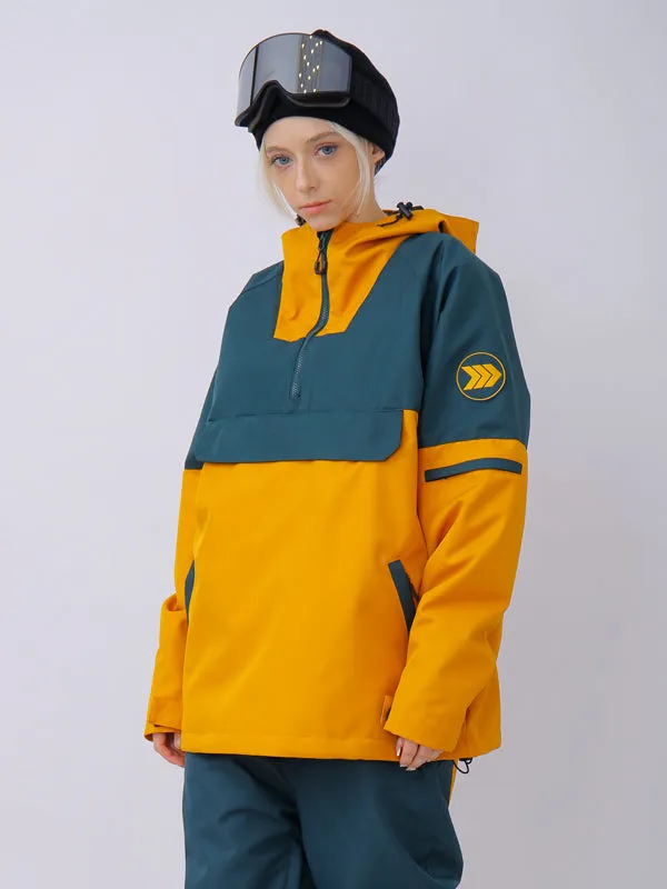 Women's Snowverb Alpine Ranger Colorblock Anorak Snowboard Jacket