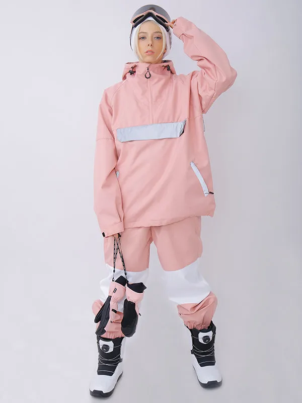 Women's Snowverb Alpine Ranger Colorblock Anorak Snowboard Jacket