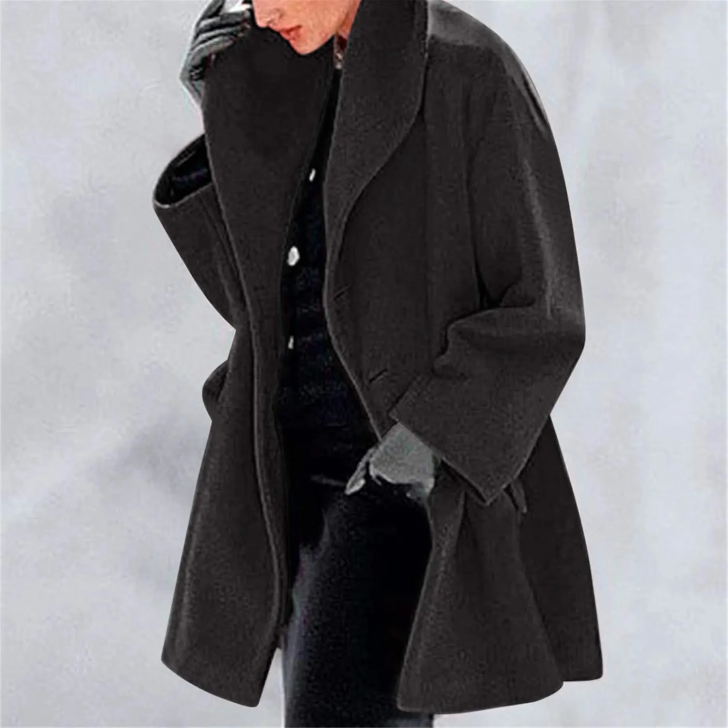 Women's Winter Down Coat Thicken Fleece Parka Wool Coat Warm Cotton Coat Women's Coat Quilted Parka Jacket Puffer