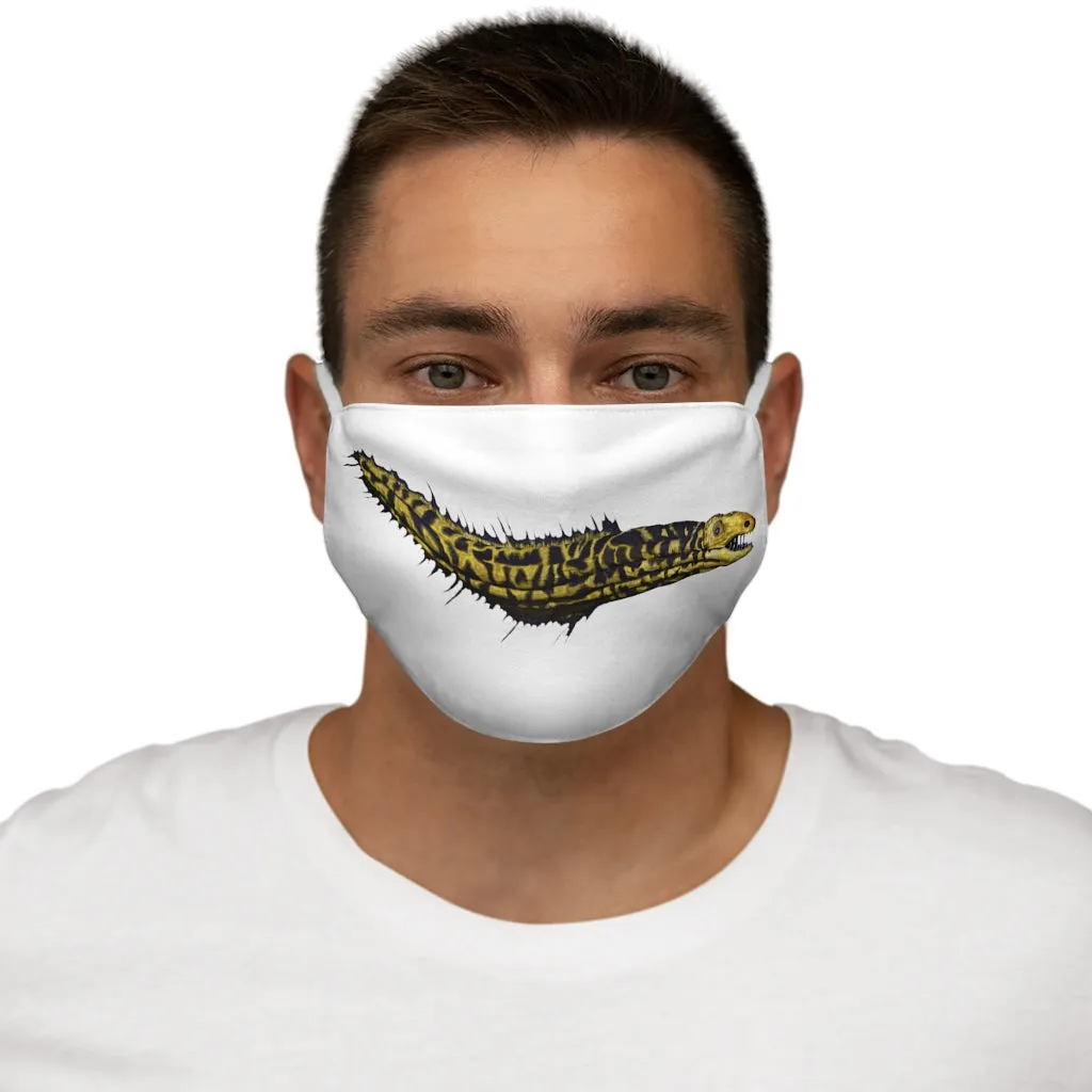 Yellow Eel Snug-Fit Polyester Face Mask
