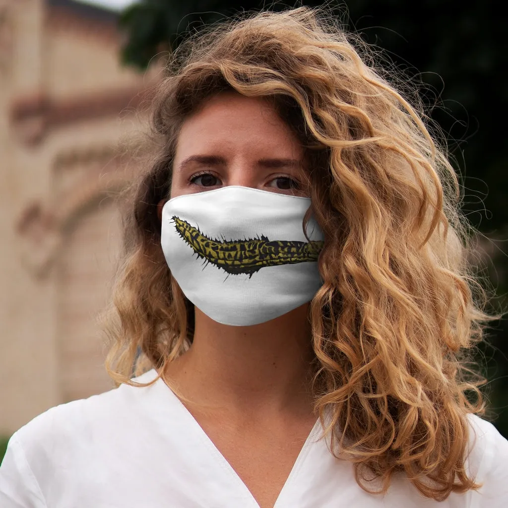 Yellow Eel Snug-Fit Polyester Face Mask