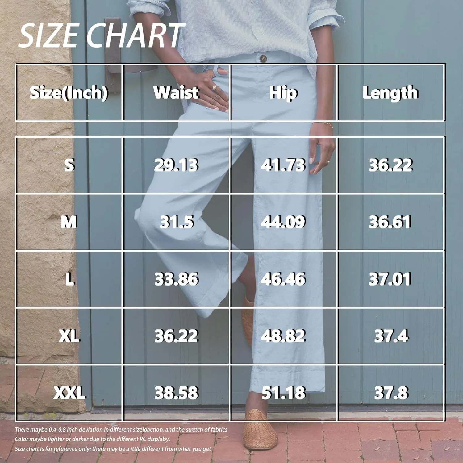 Yoga Pants Women Capri Button Cargo Linen Cotton Pants for Women Stretch Summer Petite Short Womens Capris Loose